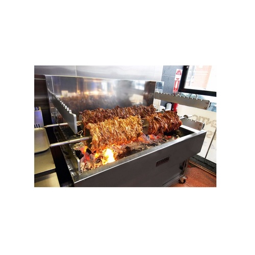 Semak M28C2 Charcoal Rotisserie 2 Tier with 8 Spits - M28C2