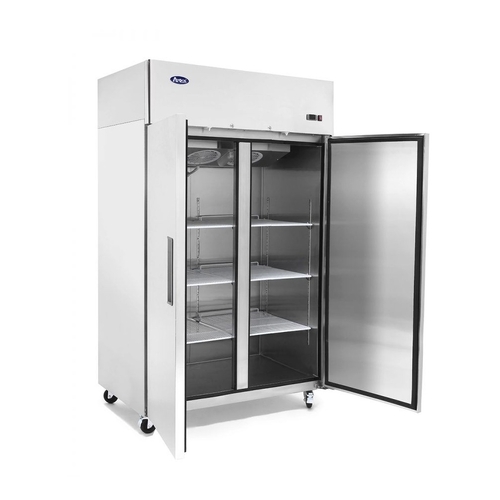 Atosa MBF8002GR - Two Door Solid Gastronorm Upright Freezer