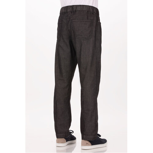 Chef Works Gramercy Chef Pants - PEE01-BLK-XS - PEE01-BLK-XS