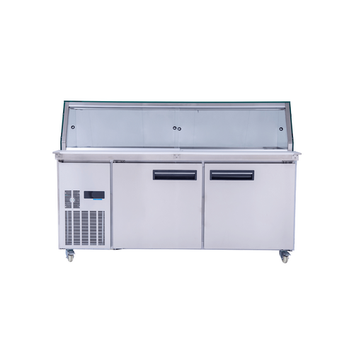 Thermaster PG180FA-XG - Cold Salad and Noodle Bar 5 x 1/1 GN Pans - 1800mm