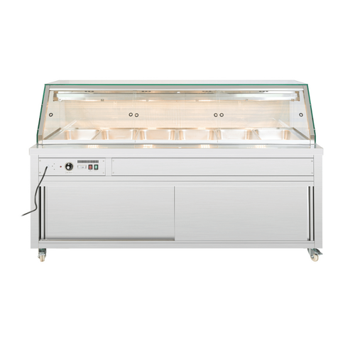 Thermaster PG210FE-XG - Wet and Dry Bain Marie Display 6x 1/1 GN Pans