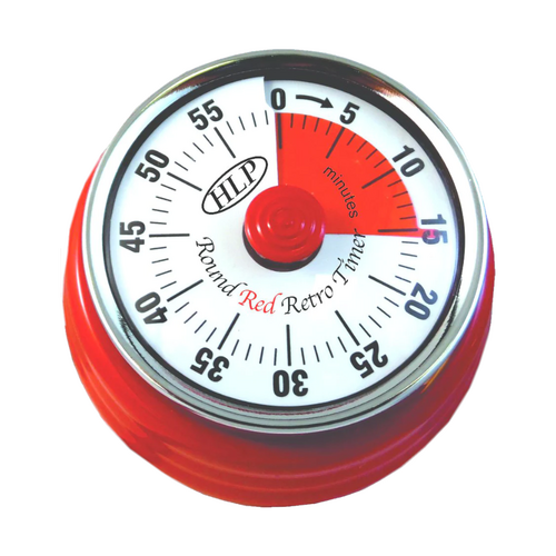 Timer Platinum Range Rd. Red 0-60 minute - Red