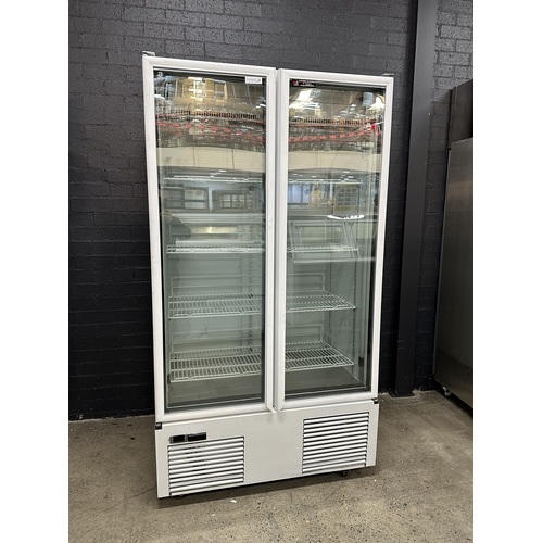 Pre-Owned Orford SVDL30B - 2 Door Glass Upright Freezer