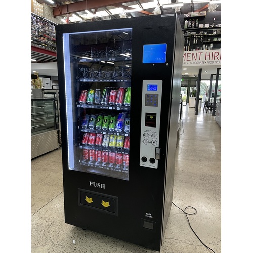 Pre-Owned Drink/Snack Vending Machine - Black