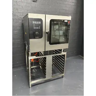 Pre-Owned Convotherm C4ED6.10ES - 6 Tray Electric Combi Oven on Stand