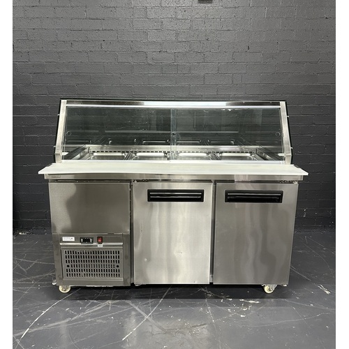 Pre-Owned Thermsaster PG150FA-YG - Cold Salad and Noodle Bar - 4 x 1/1 GN Pans