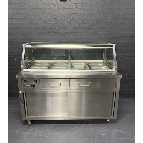 Pre-Owned FED PG150FE-Y - Heated Bain Marie Food Display 1460mm