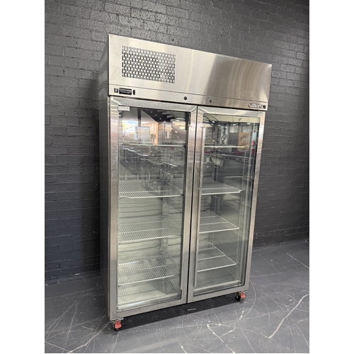 Pre-Owned Williams HP2SGS - 2 Door Upright Glass Display Fridge