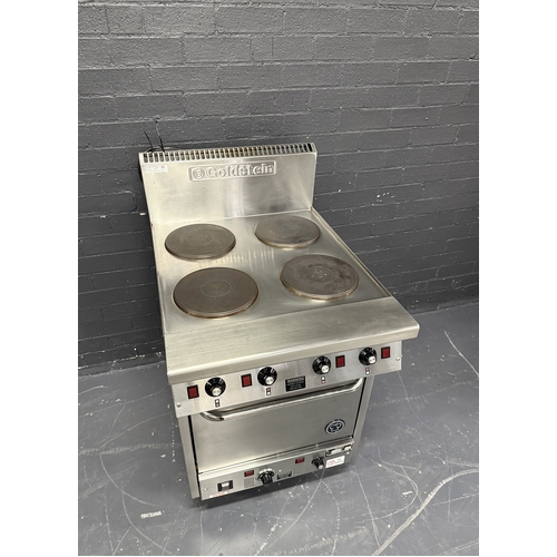 Pre-Owned Goldstein PE4S20FF - Electric 4 Burner with Fan Forced Oven