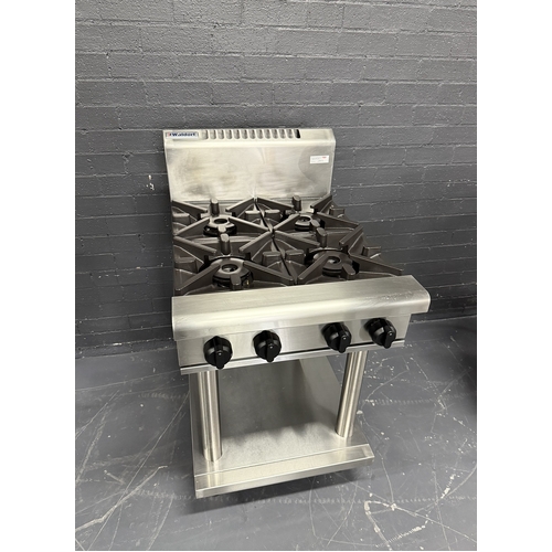 Pre-Owned Waldorf RN8400GF-LS - 4 Burner Gas Cooktop on Leg Stand