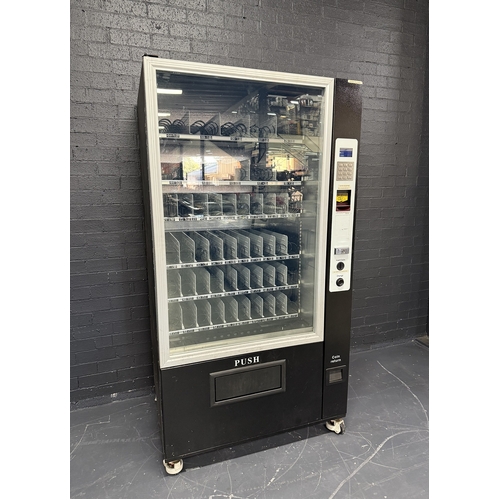 Pre-Owned Drink/Snack Refrigerated Vending Machine - Black/Silver