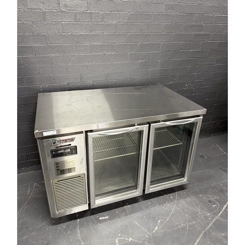 Pre-Owned Turbo Air KGR12-2 - 2 Door Glass Underbench Fridge