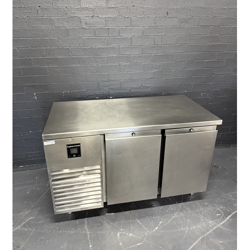 Pre-Owned Cyberchill CG300CMC - 2 Door Solid Underbench Fridge