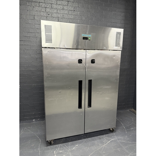 Pre-Owned Polar DL895-A - 2 Door Solid Upright Fridge