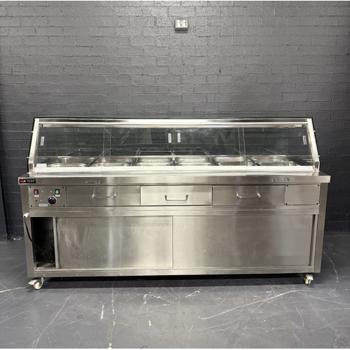 Pre-Owned Thermaster PG210FE-YG - Heated Bain Marie Food Display 15 Amp