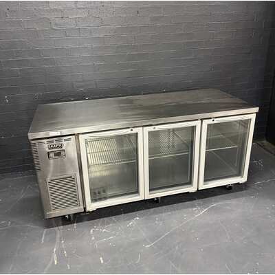 Pre-Owned Skipio SGR18-3 - 3 Door Glass Underbench Fridge