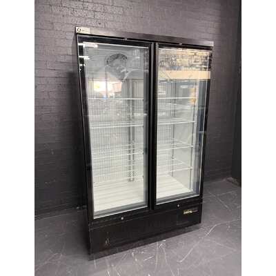 Pre-Owned Saltas NDA2150 - 2 Door Glass Upright Display Freezer