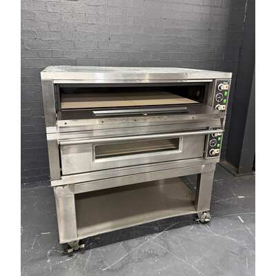 Pre-Owned Moretti Forni PM105.65 - Electric Double Deck Pizza Oven