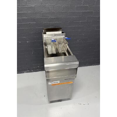 Pre-Owned Frymaster MJ140 - Single Pan Gas Fryer
