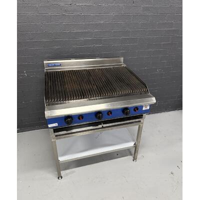 Pre-Owned Blue Seal G596-LS - 900mm Gas Chargrill on Leg Stand