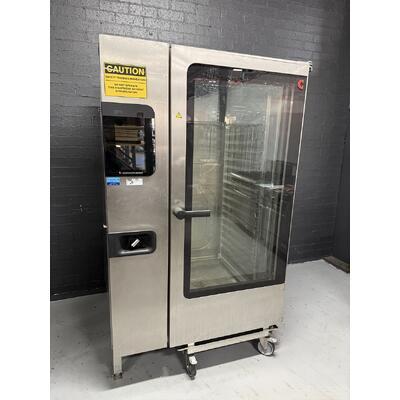 Pre-Owned Convotherm C4ET20.20EB - 20 Tray Electric Combi Oven with 3x Trolleys