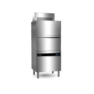 Washtech PW1C - Front-Loading Warewasher with Heat Recovery Unit - 500mm Rack
