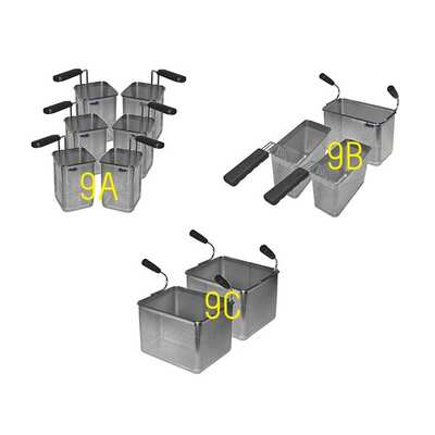 Baron Q90CP/E400 - 40L Single Basin Electric Pasta Cooker