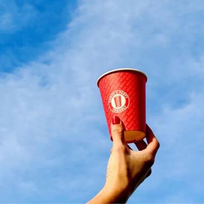 Redds Mini Paper Cup 285ml - Home Compostable (Box of 180)