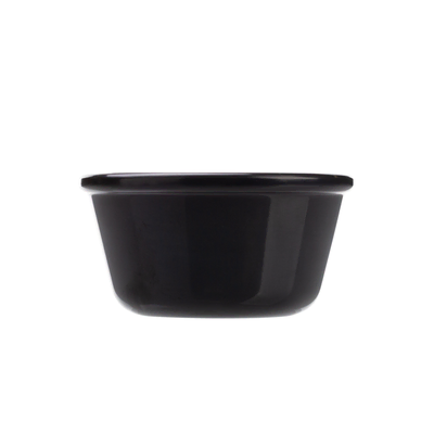 Coucou Ramekin Smooth 90ml - Black (Box of 24)
