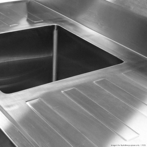 Modular Systems SSB6-1200R-A Single Sink Bench - Right Handed 1200 x 600 x 900mm