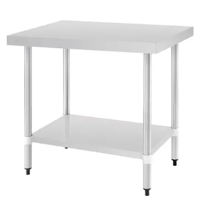 Vogue Stainless Steel Prep Table 900x600x900mm