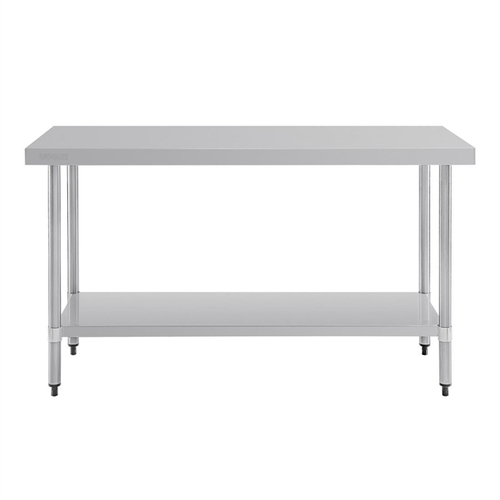 Vogue Stainless Steel Prep Table 1500x600x900mm - T377