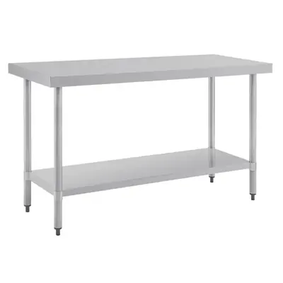 Vogue Stainless Steel Prep Table 1500x600x900mm