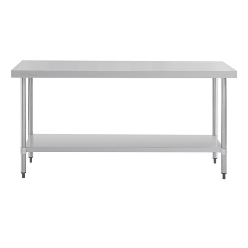 Vogue Stainless Steel Prep Table 1800x600x900mm