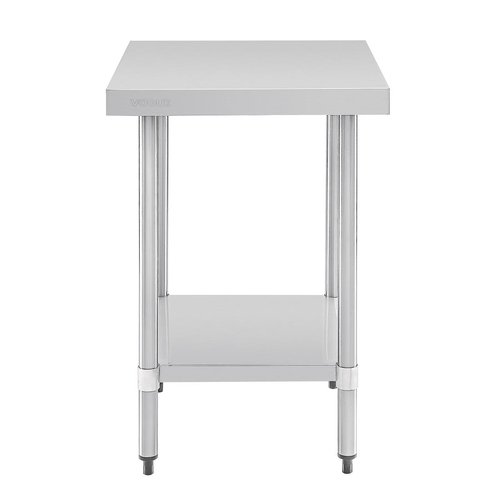Vogue Stainless Steel Prep Table 600x600x900mm