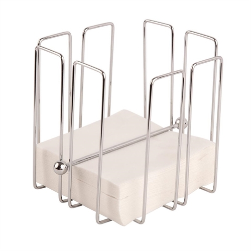 Olympia Wire Napkin Holder for approx 150 Napkins 190x190x190mm - T763