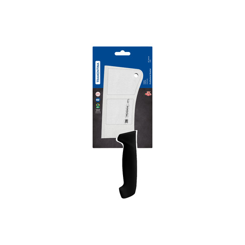 Tramontina Professional Heavy Kitchen Cleaver Black Handle - 150mm