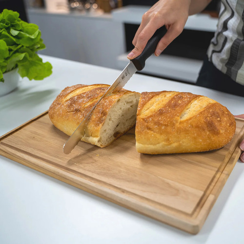 Tramontina Professional Bread Knife Serrated Black Handle - 200mm