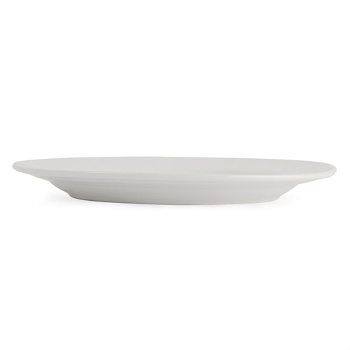 Olympia Linear Wide Rimmed Plate 250mm (Box of 12) - U091