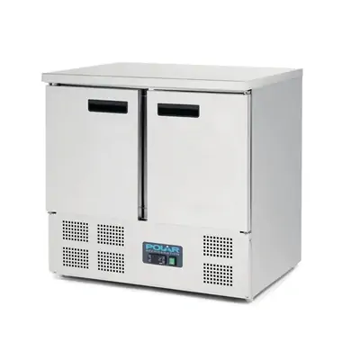 Polar U636-A G-Series Double Door Counter Fridge 240Ltr