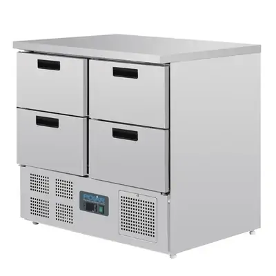 Polar U638-A G-Series 4 Drawer Counter Fridge 240Ltr