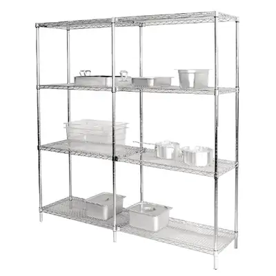 Vogue Wire Shelves 457x915mm (Pack 2)