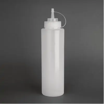 Vogue Squeeze Sauce Bottle Clear 994ml
