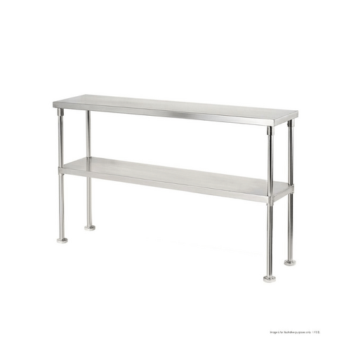 Modular Systems WBO2-1500-400 - Double Tier 400mm Deep Workbench Overshelf 750mm High