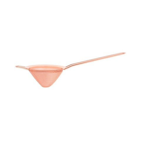 Zanzi Snub Nose Mesh Strainer - Rose Gold 234x85x40mm
