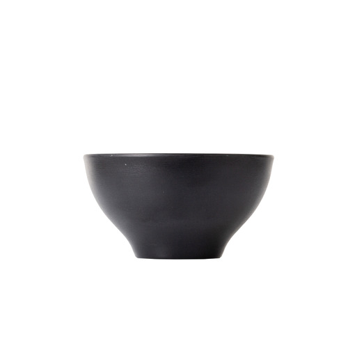 Coucou Melamine Dual Colour Round Bowl 11cm - White & Black - 11BW11WB