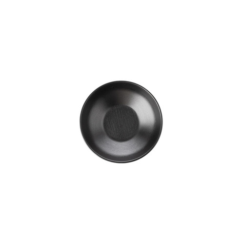 CouCou Dual Colour Round Bowl 12.3cm - Black & Black - 11BW12BK
