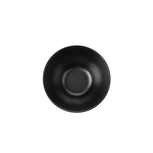 CouCou Dual Colour Round Narrow Deep Bowl 15cm, Black - 11BW15BK