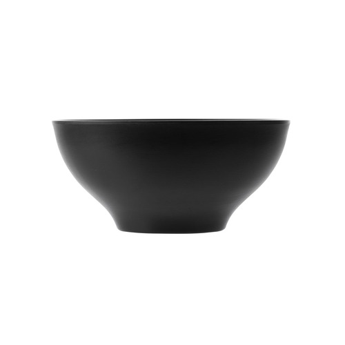 CouCou Dual Colour Round Bowl 16.5cm - Black & Black - 11BW16BK