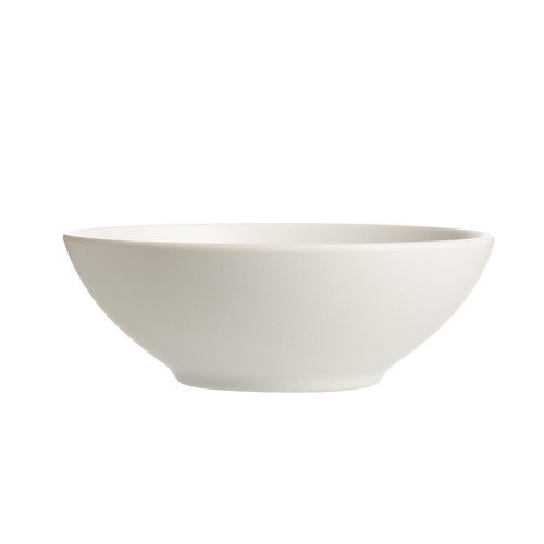 Coucou Melamine Dual Colour Round Bowl 18.7cm - White & White - 11BW18WW